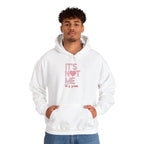 Valentine's Day It's Not Me It's You Hoodie | Heart Graphic Pullover