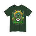 Brazil Carnival Mask Tee | World Cup '26 Soccer Floral Headdress