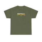 Championship Football Logo T-Shirt | Shield Graphic Tee, Sports Apparel