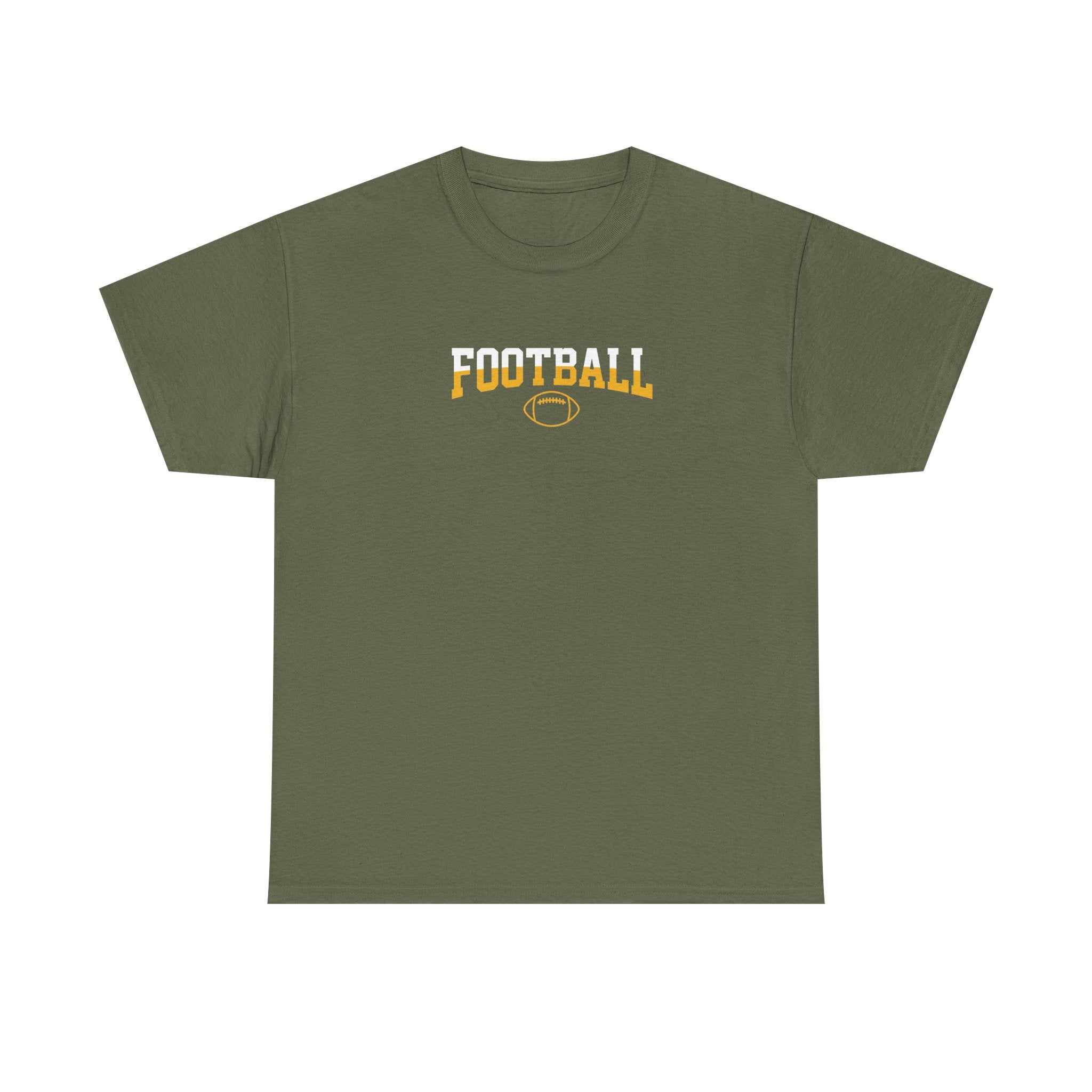 Championship Football Logo T-Shirt | Shield Graphic Tee, Sports Apparel