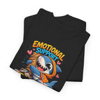 Emotional Support Shark Tee | Cute Cartoon Shark Graphic T-Shirt