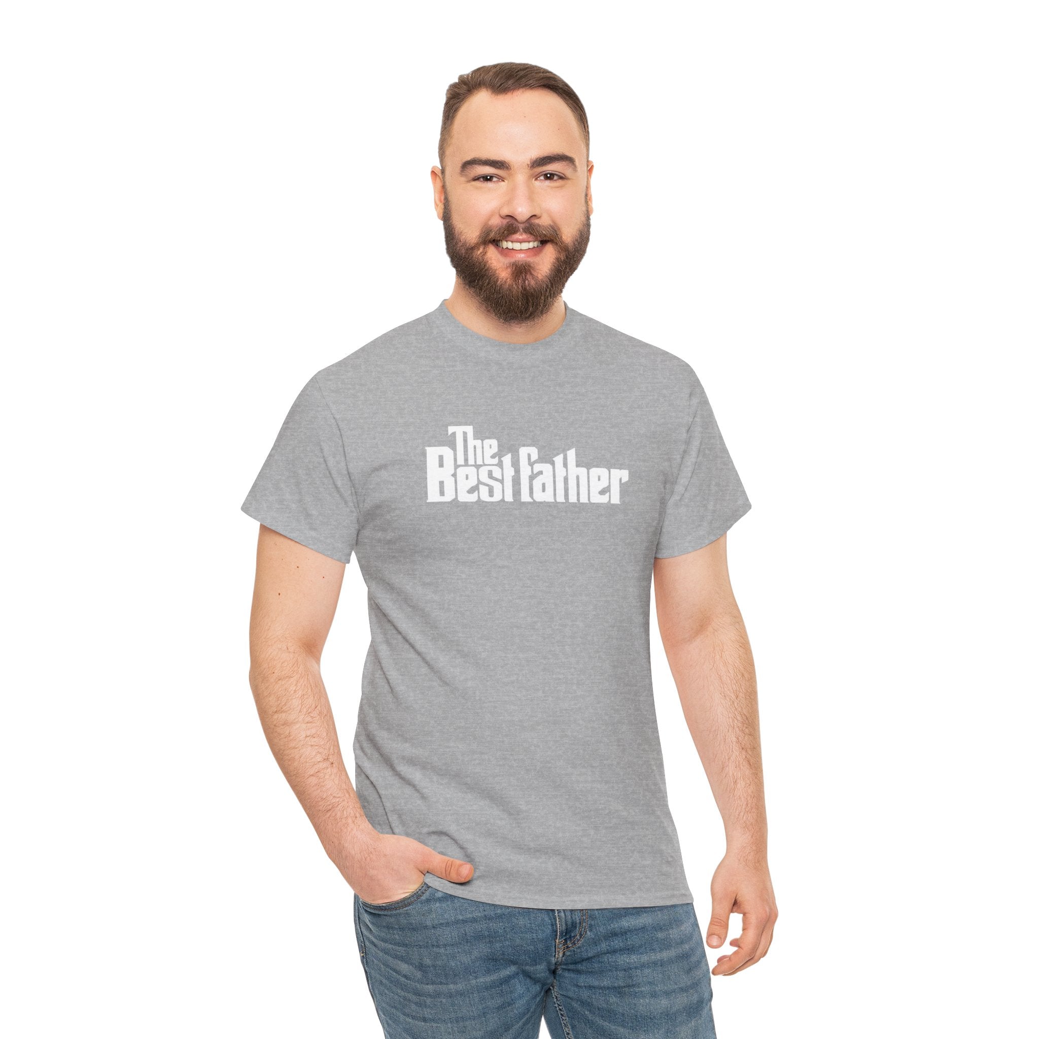 The Best Father Tee | Vintage mobster logo, Dad shirt, Fatherhood slogan