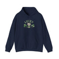 Lucky Cat with Shamrocks Hoodie | St. Patrick's Day Lucky Kitty sweatshirt
