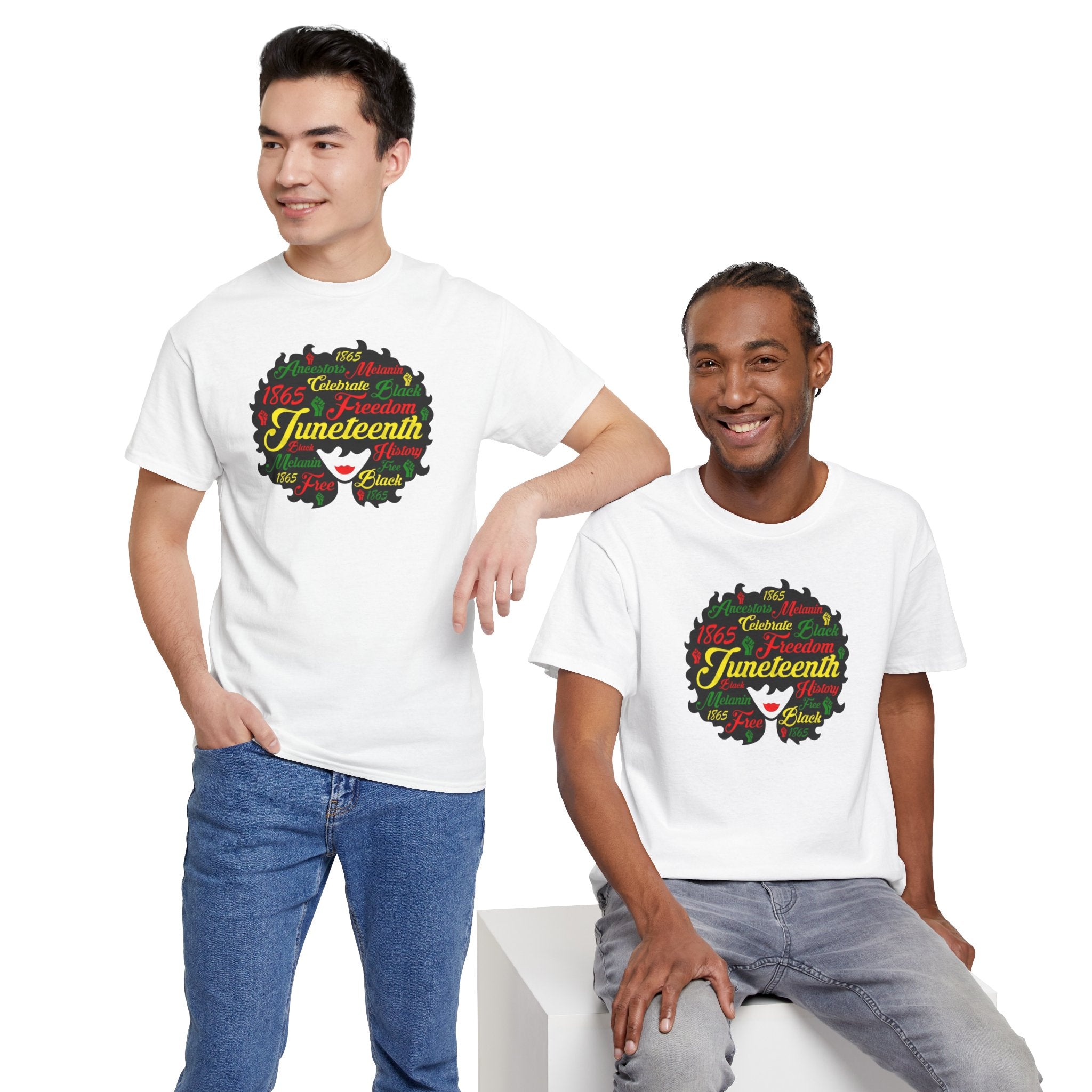 Juneteenth Celebration Graphic Tee | Freedom Roots Afrocentric Design