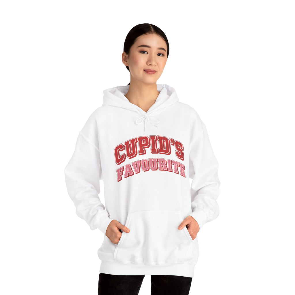 Valentine's Day Hoodie | Cupid's Favourite Minimal Design