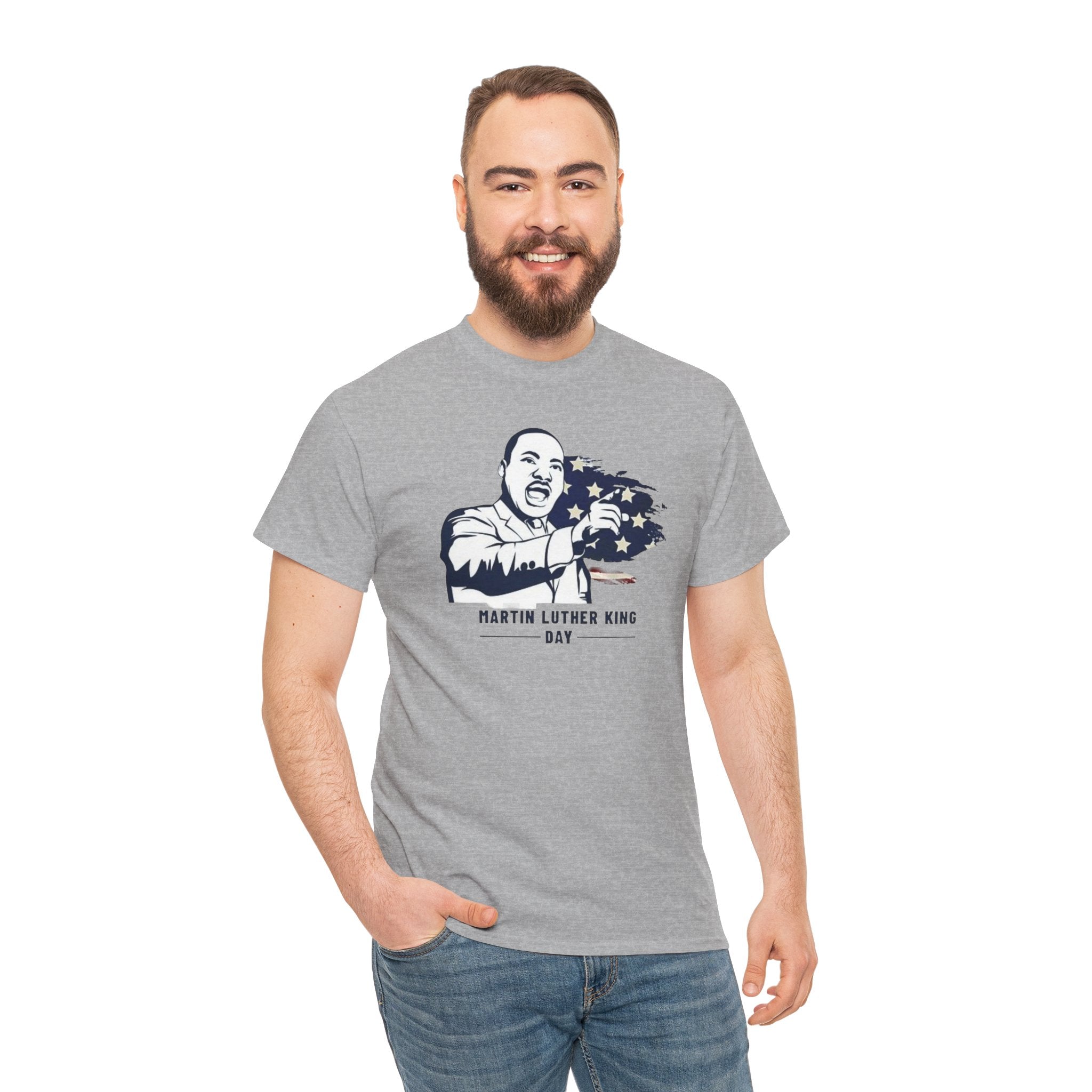 Martin Luther King Illustration T-Shirt | MLK Day Tribute Tee