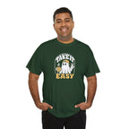 Take It Easy ghost graphic tee | spooky retro vibe
