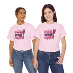 Best Friends Wine Together Tee | Wine Glass Graphic, Friendship Shirt
