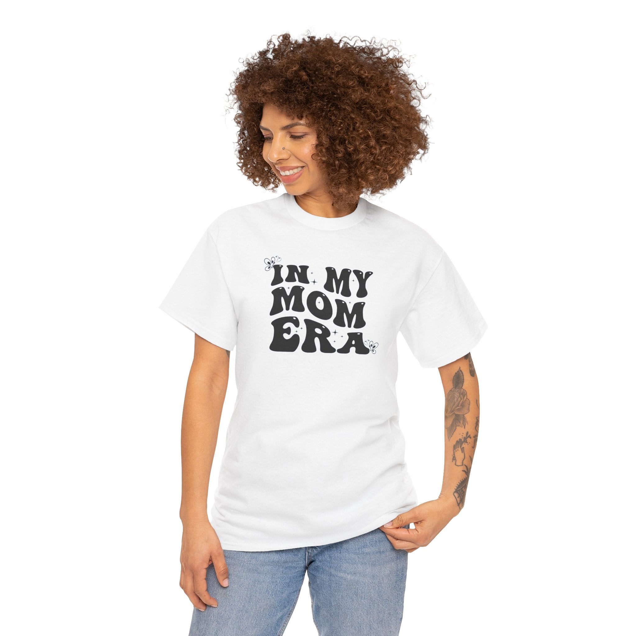 In My Mom Era tee | Retro groovy Mother's Day text shirt