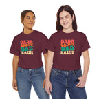 Dada Daddy Dad Bruh T-Shirt | Father's Day Retro Bubble Text Dad Shirt