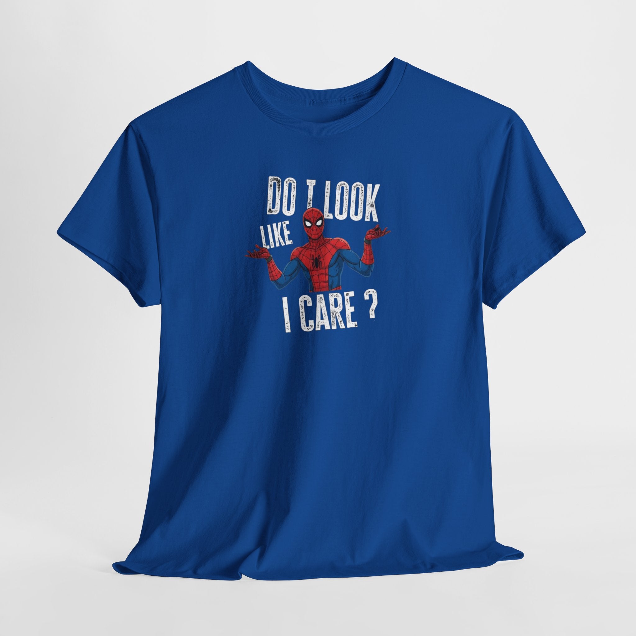 Do I Look Like I Care? Tee | Spider-Man Style Graphic Shirt
