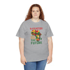 Black History colorful face design Tee | Honoring the Past Inspiring the Future T-Shirt