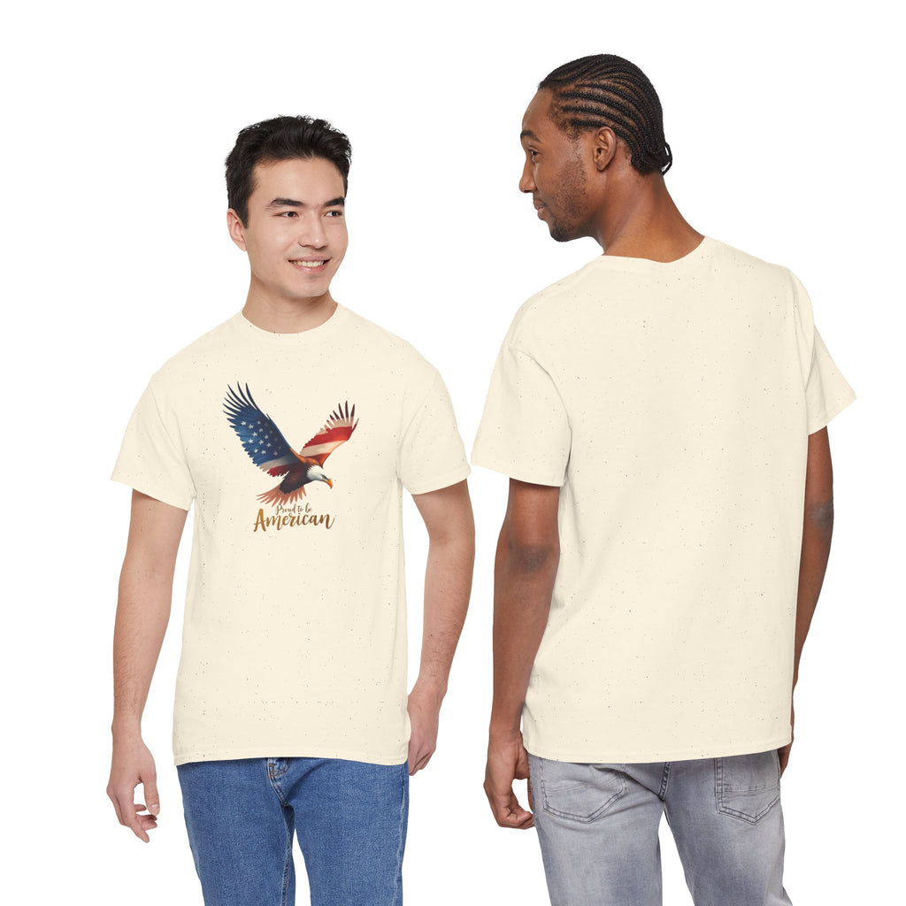 American Flag Bald Eagle T-Shirt | Patriotic USA Graphic Tee Memorial Day
