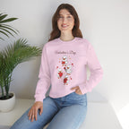 Valentine's Day Duckies Crewneck Sweatshirt | Valentine Day Hearts