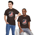 Memorial Day Let's Go Brandon USA Flag Patriotic T-Shirt