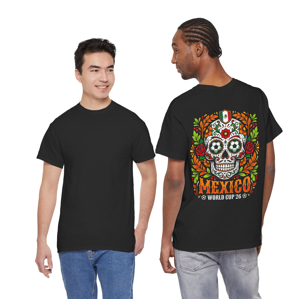 Sugar Skull Mexico World Cup Tee | Day of the Dead Football Shirt