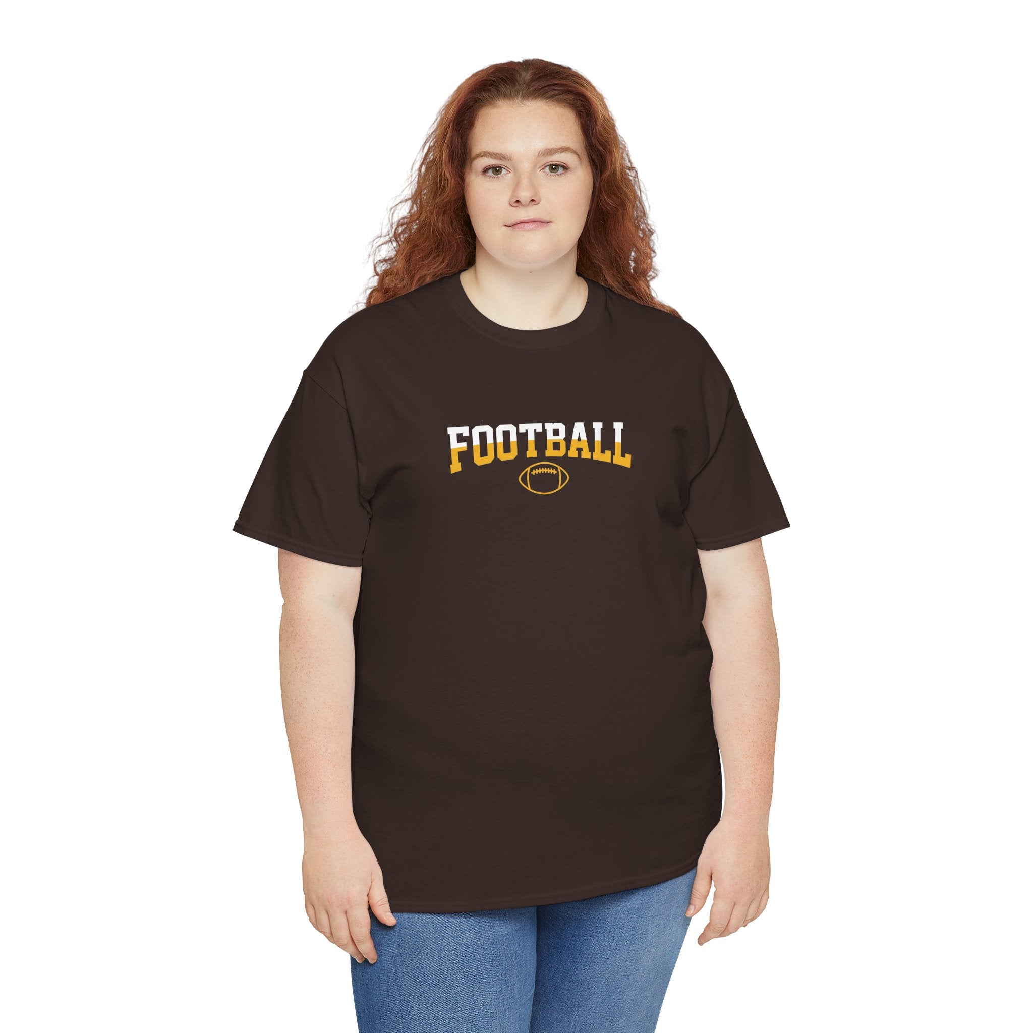Championship Football Logo T-Shirt | Shield Graphic Tee, Sports Apparel