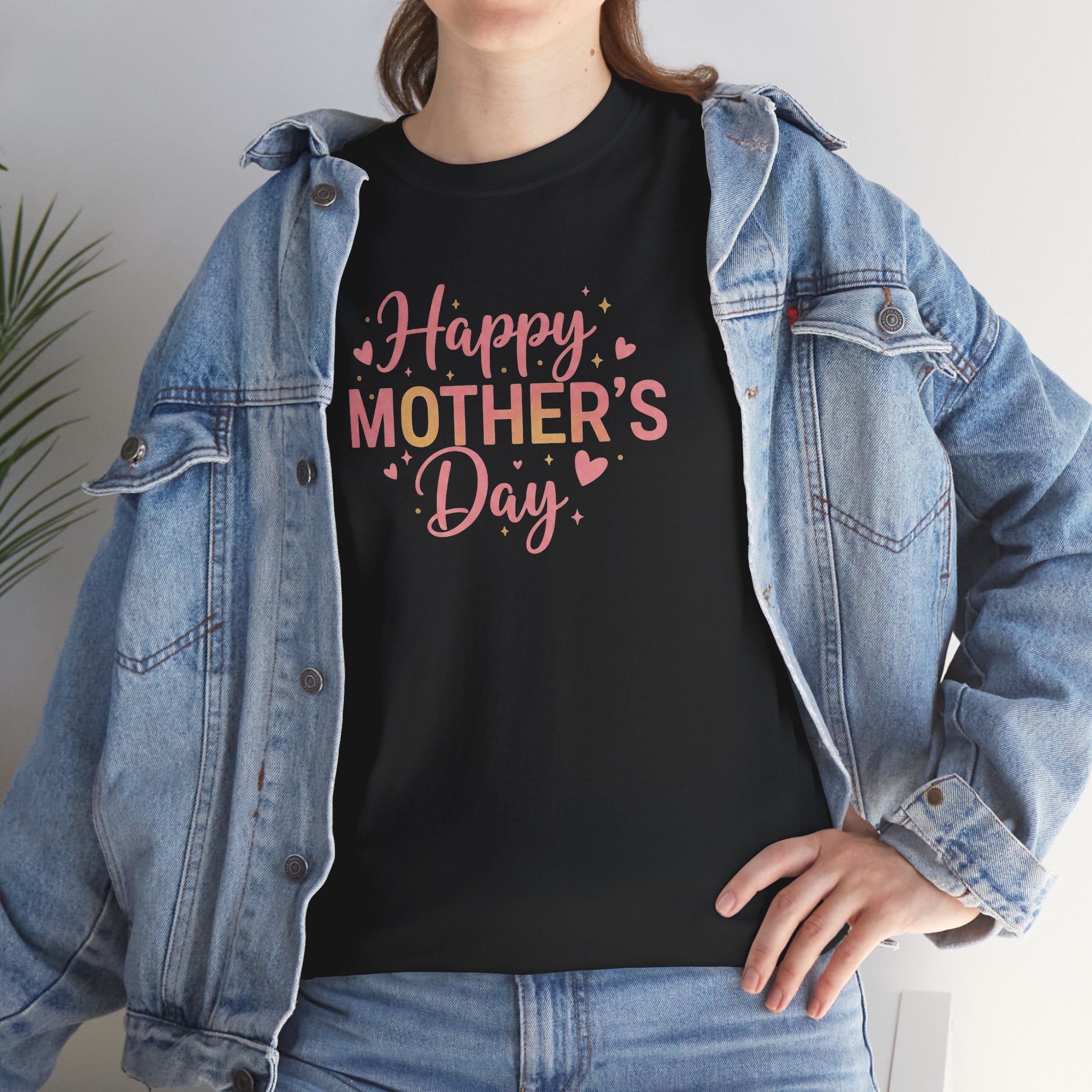 Happy Mother's Day script tee | Mother's Day shirt, pink script design