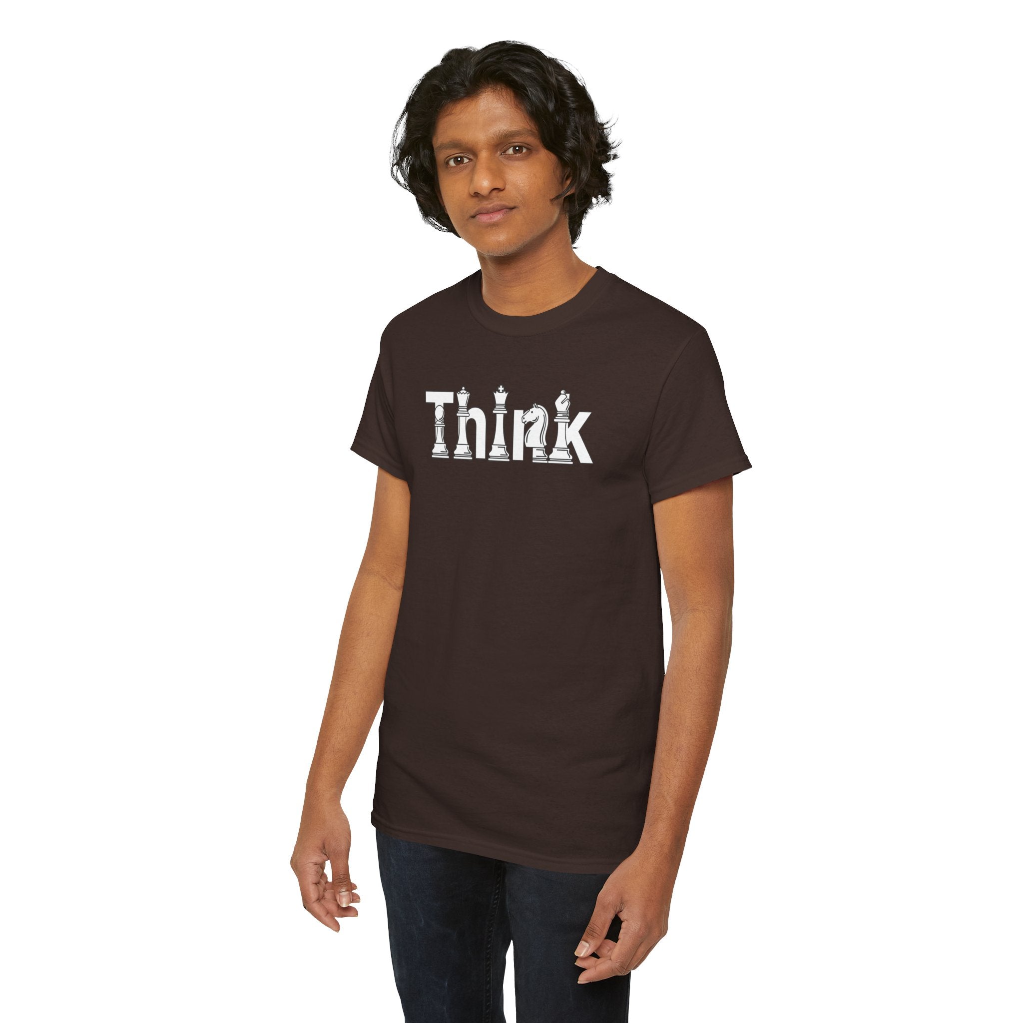 Think Chess T-Shirt | Strategic Mind Chess Typography Graphic Tee