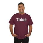 Think Chess T-Shirt | Strategic Mind Chess Typography Graphic Tee