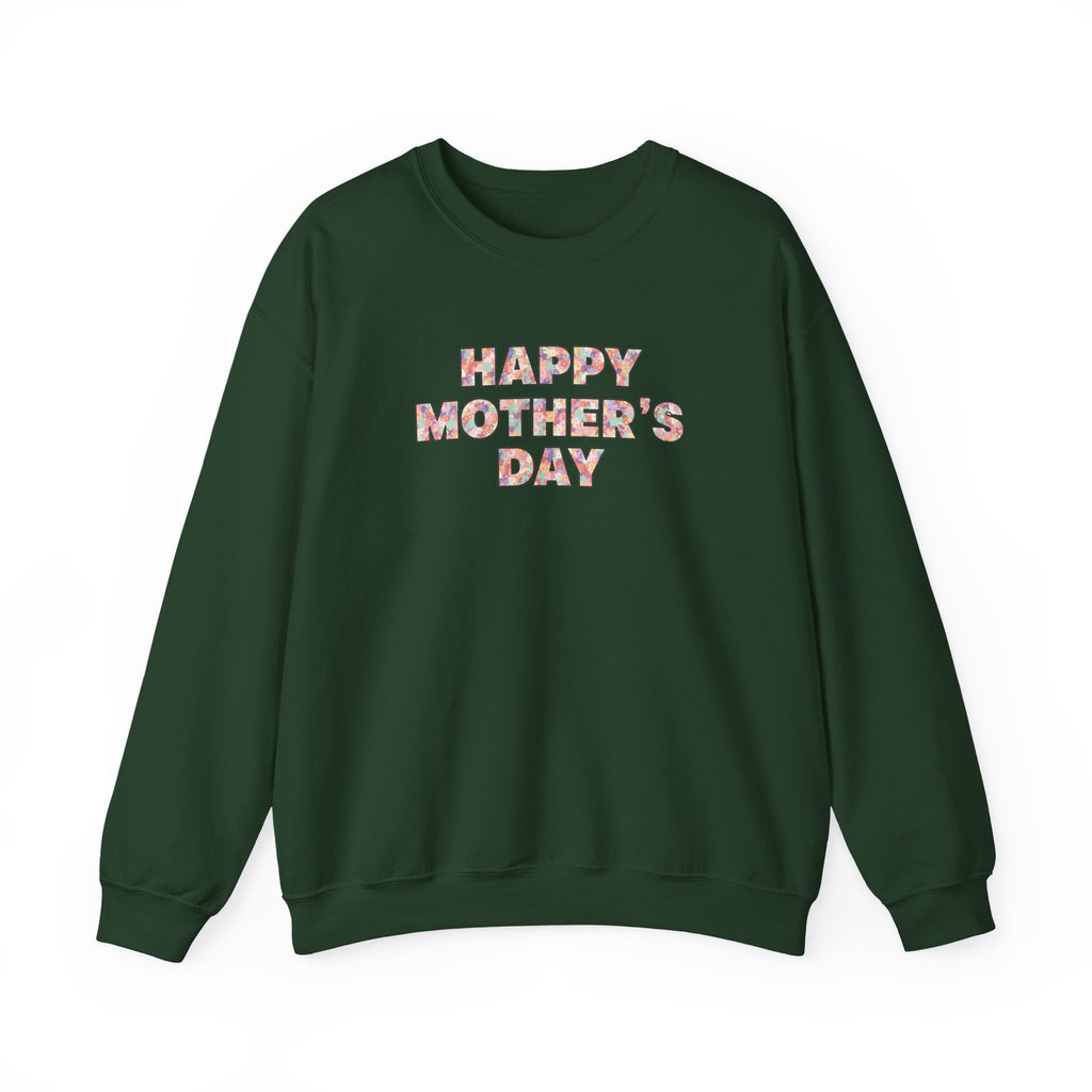 Floral 'Happy Mother's Day' Sweatshirt | Mother's Day Crewneck