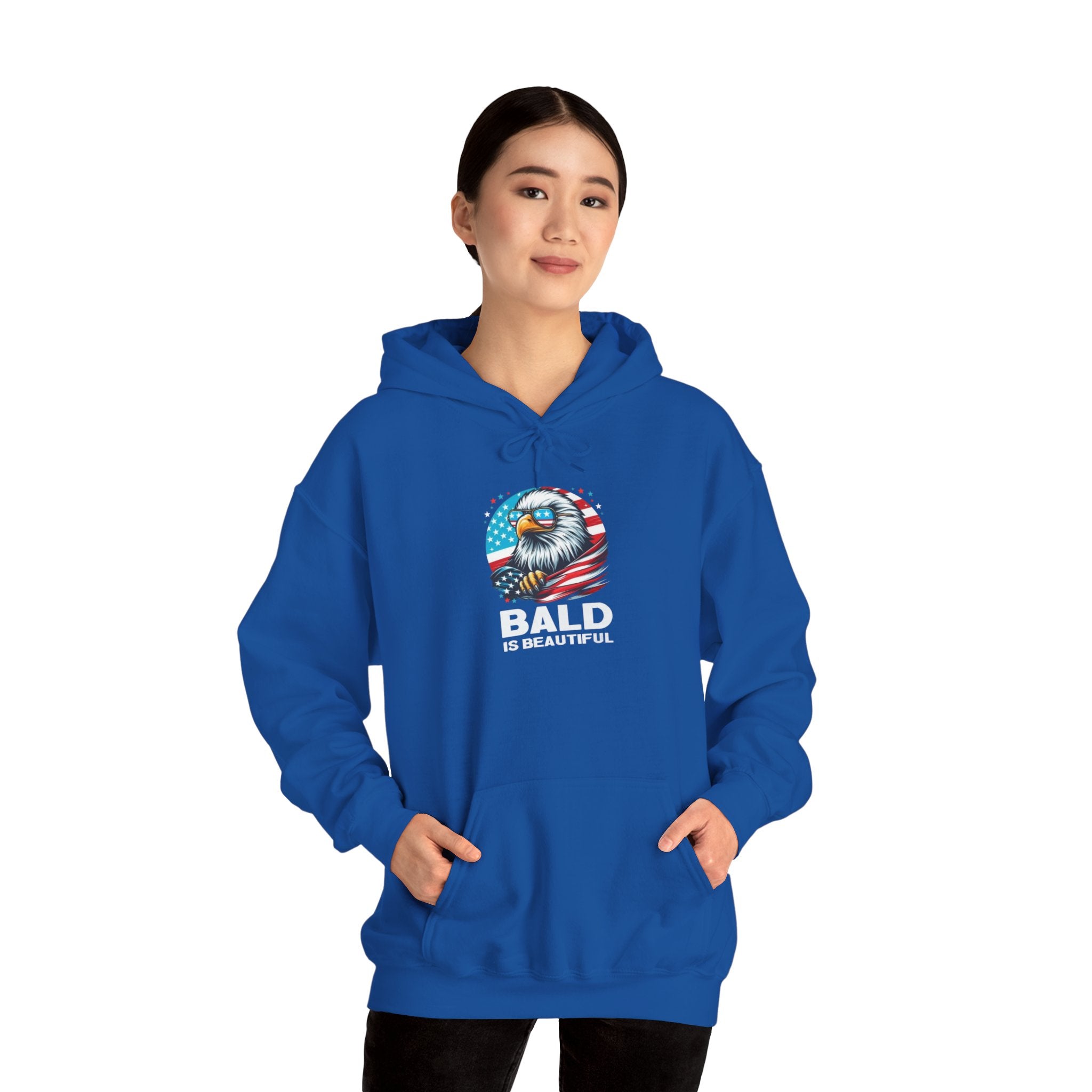 Bald Is Beautiful Hoodie | Funny Bald Pride Pullover