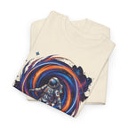 Astronaut Swirl Galaxy Tee | Space Explorer Cosmic Helmet Shirt