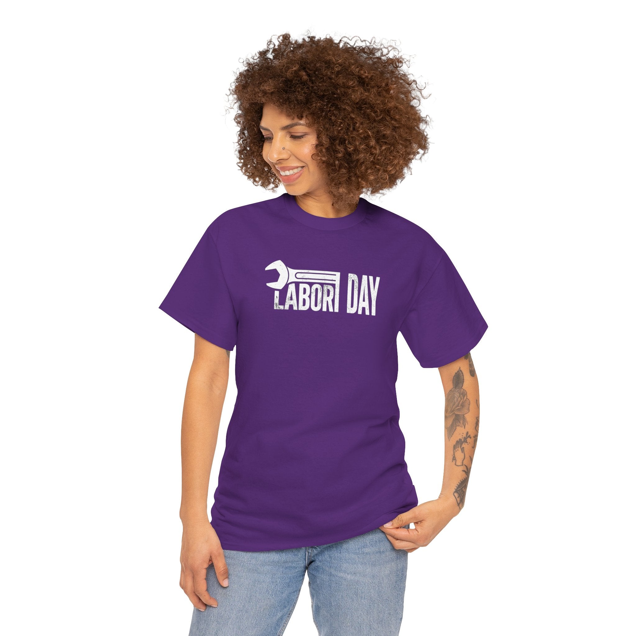 Wrench Labor Day Tee | Labor Day Tool Graphic Tee