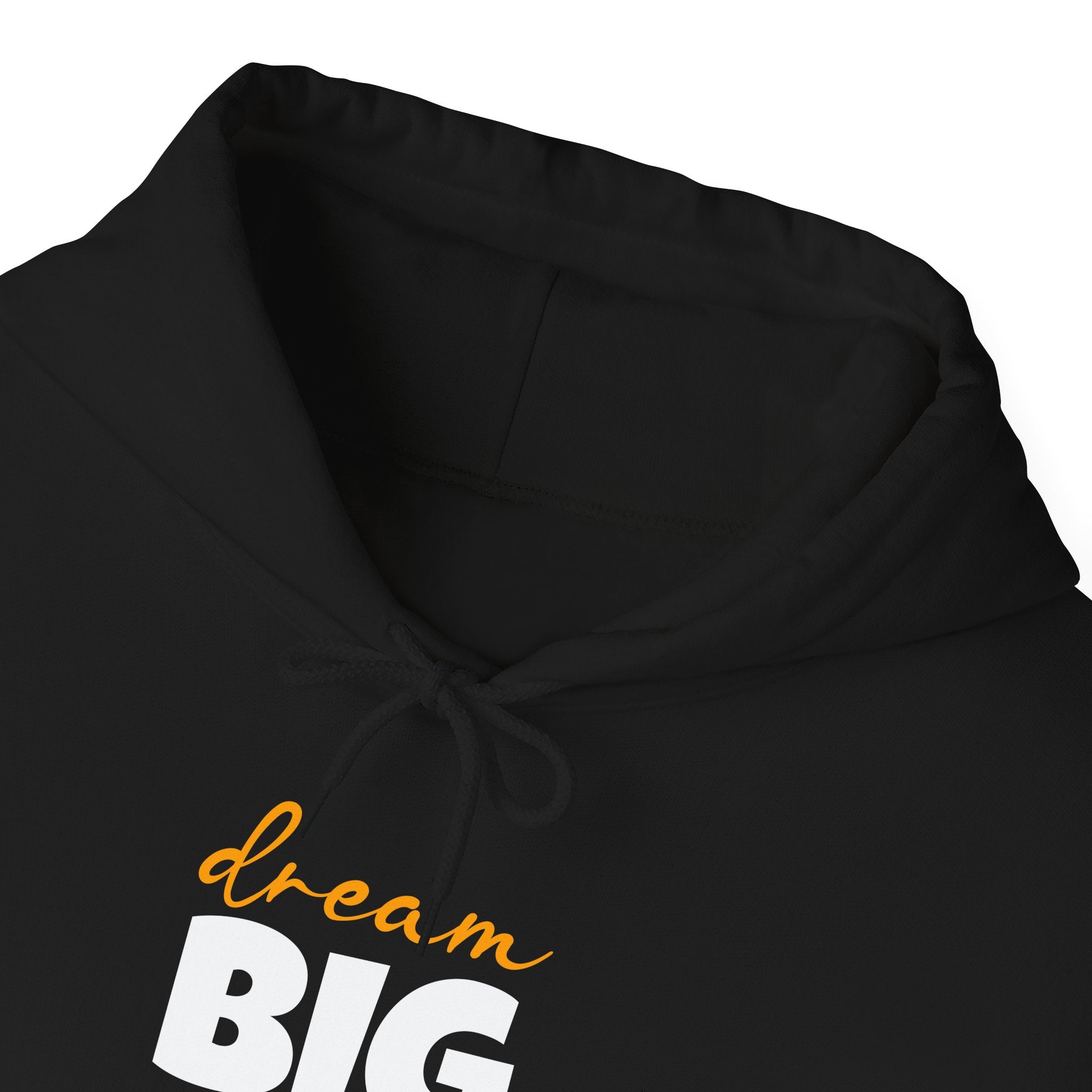 Dream Big Take Action Hoodie | Motivational Typography Sweatshirt