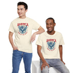 America Land of the Free Home of the Brave Eagle Patriotic T-Shirt