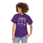 Things I Do In My Spare Time Tee | Gaming Soccer, TV, Reading, Gardening Icons