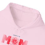 Pink Floral MOM Hoodie | Mother's Day Mom Sweatshirt