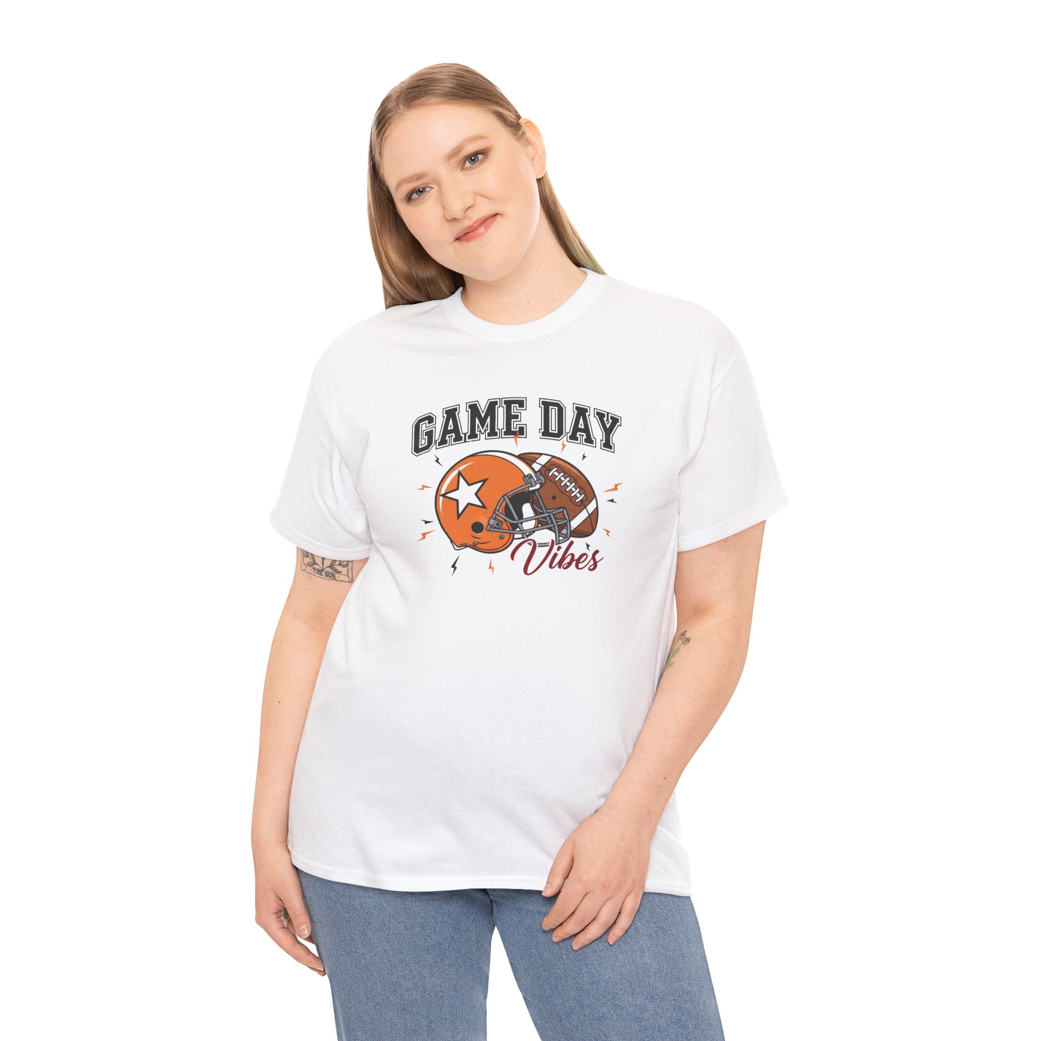 Game Day Vibes Football T-Shirt | Sporty Graphic Tee