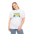 Sunset Vibes Tee | Beach Sunset Graphic T-Shirt