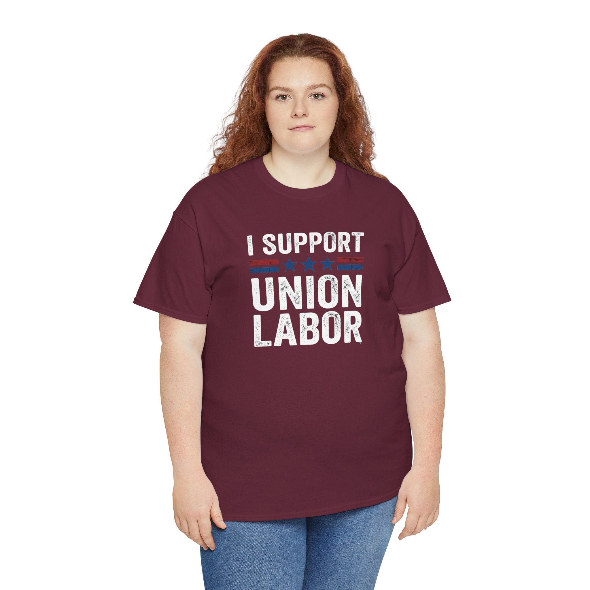 I Support Union Labor T-Shirt | Labor Movement Tee, Worker Pride