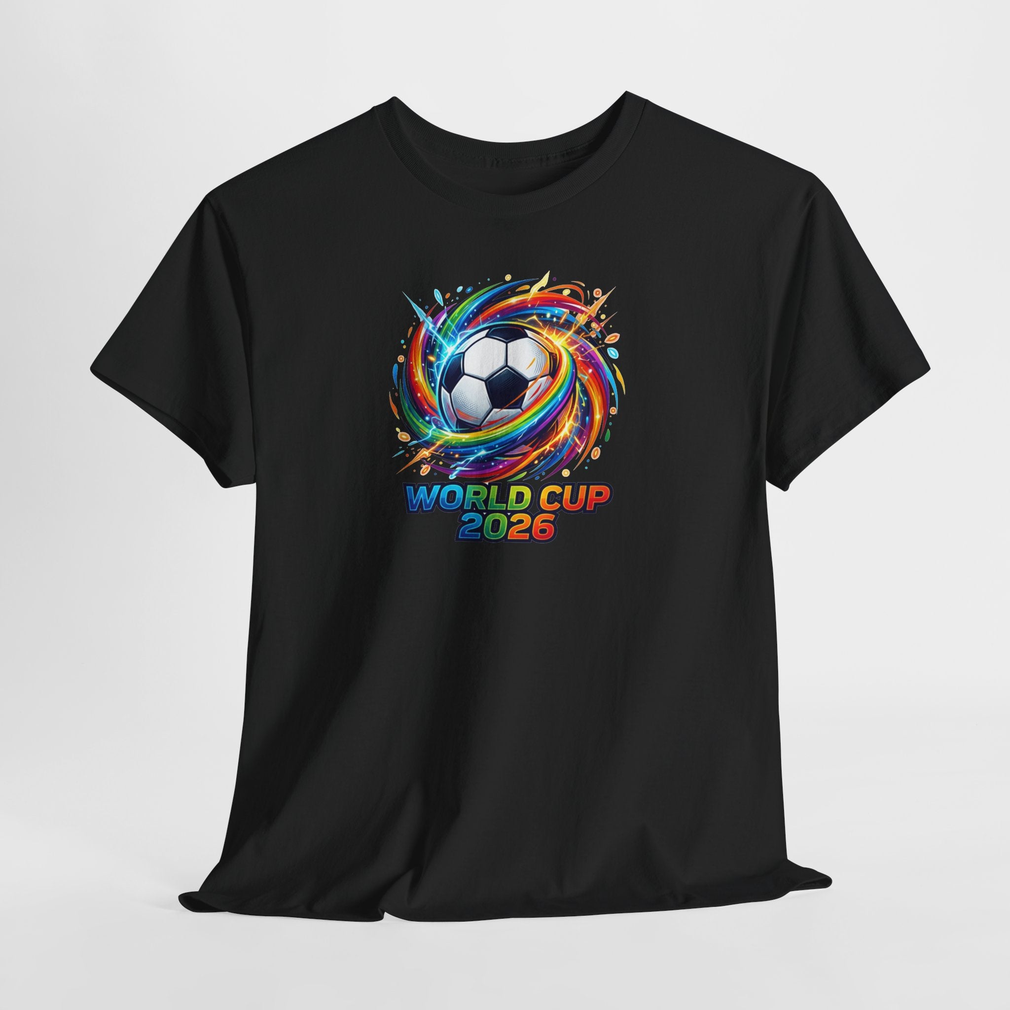 World Cup 2026 Soccer Ball Swirl T-Shirt | Football Tournament Tee