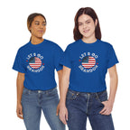 Memorial Day Let's Go Brandon USA Flag Patriotic T-Shirt