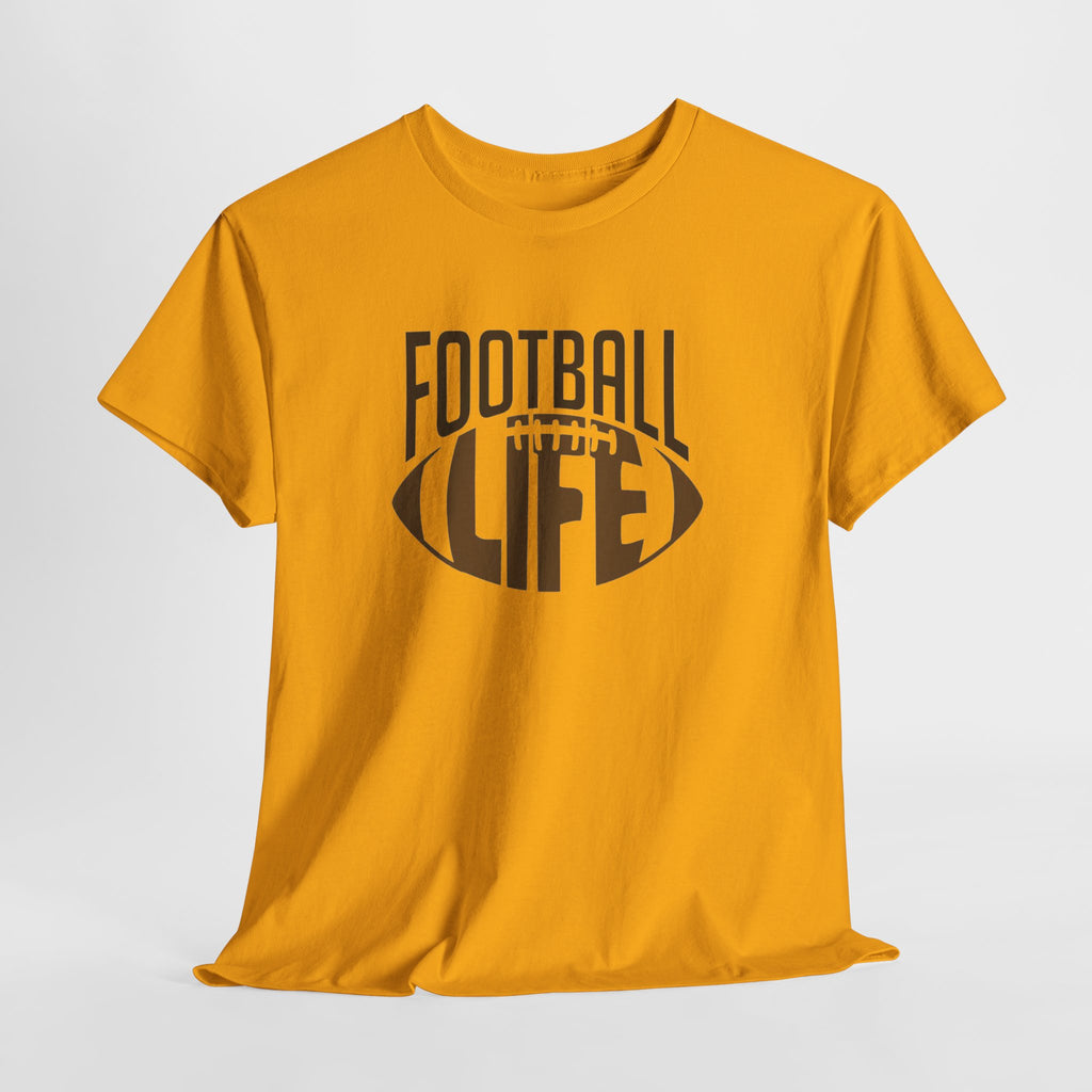 Football Life Game Day Tee | Casual Football Graphic Shirt