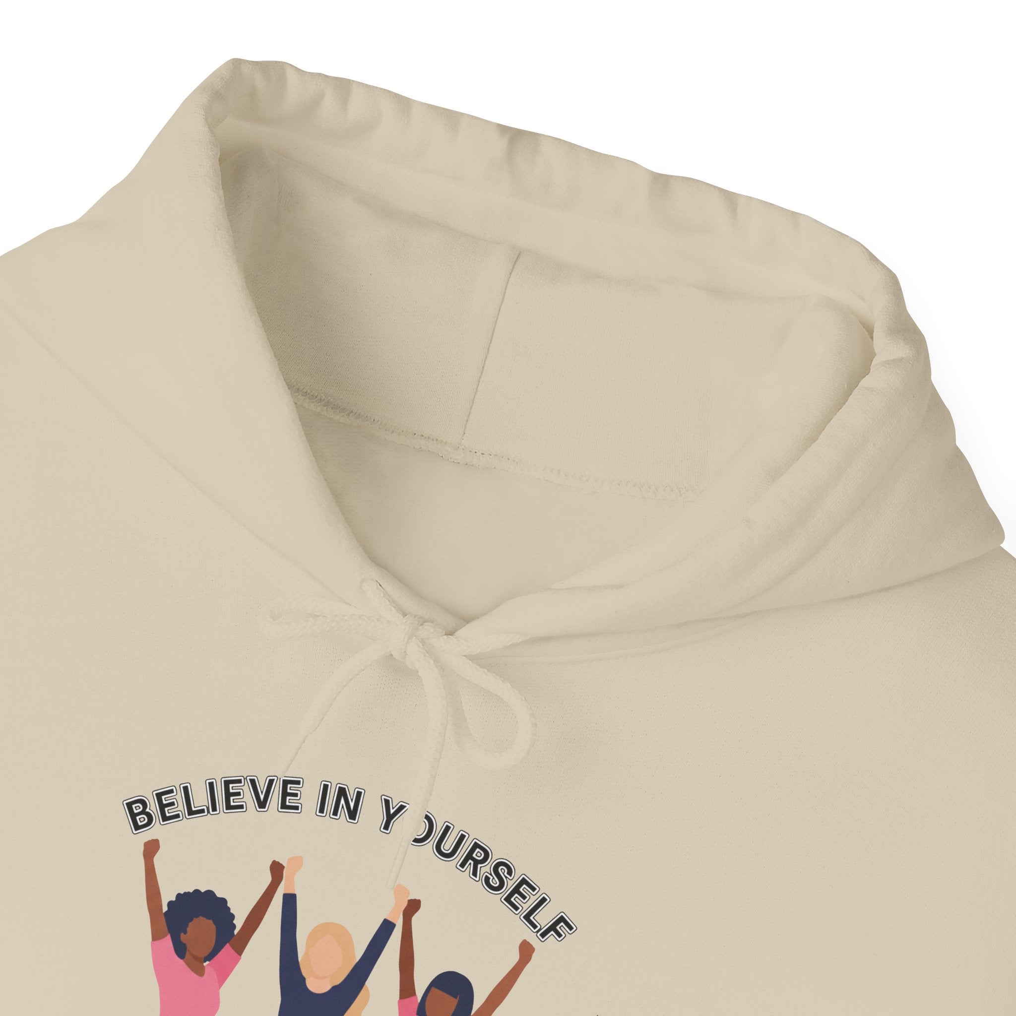 Believe in Yourself Hoodie | Women Empowerment Trio Illustration