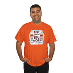 Tiny Hand Big Work T-Shirt | Happy Labour Day Kids Construction Graphic