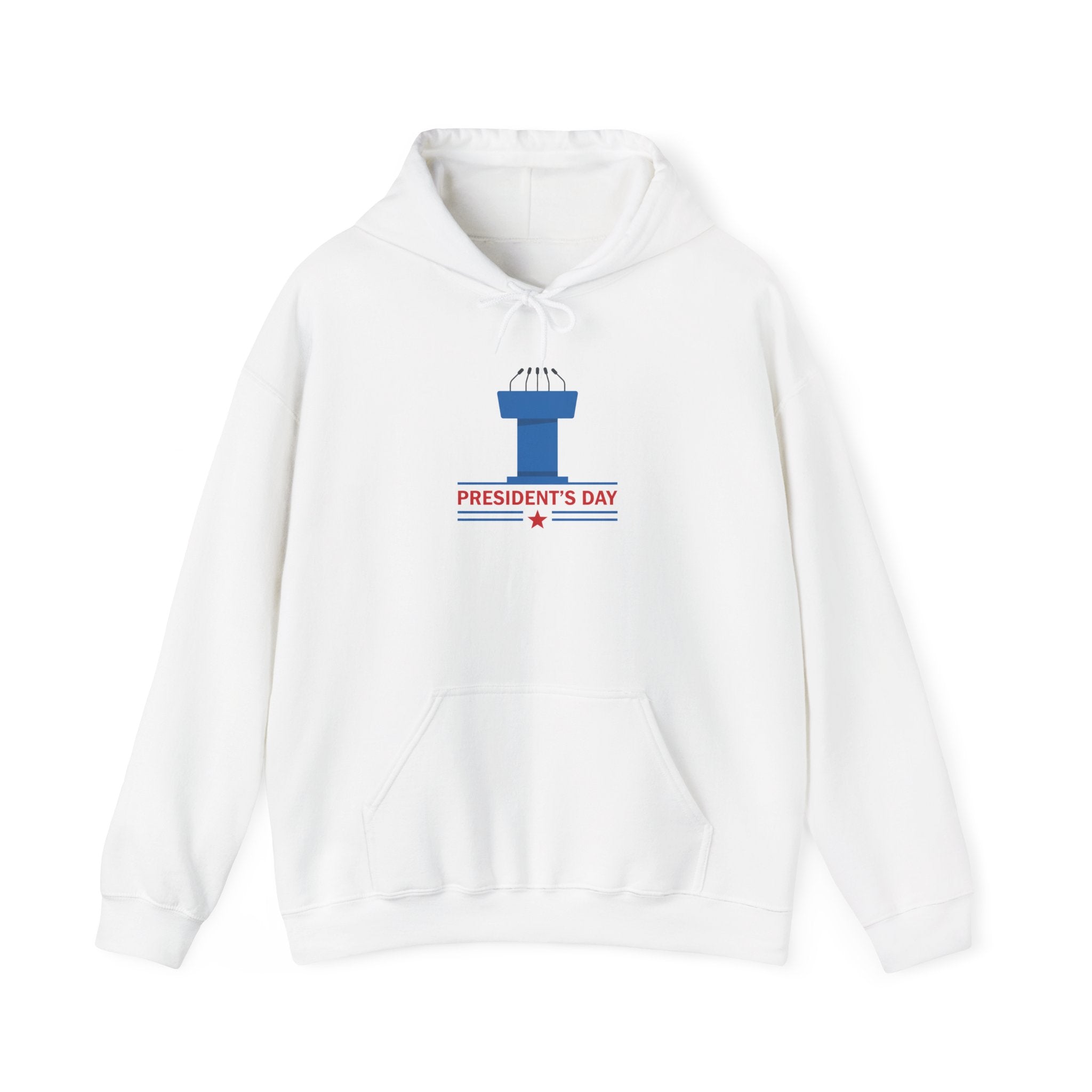 President's Day Top Hat Hoodie | Patriotic Presidents Day Sweatshirt