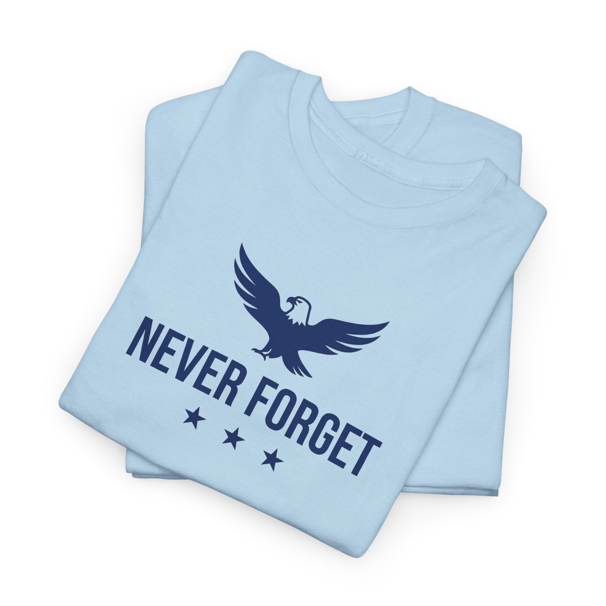 Never Forget Eagle Tee | Memorial Patriotism, Stars