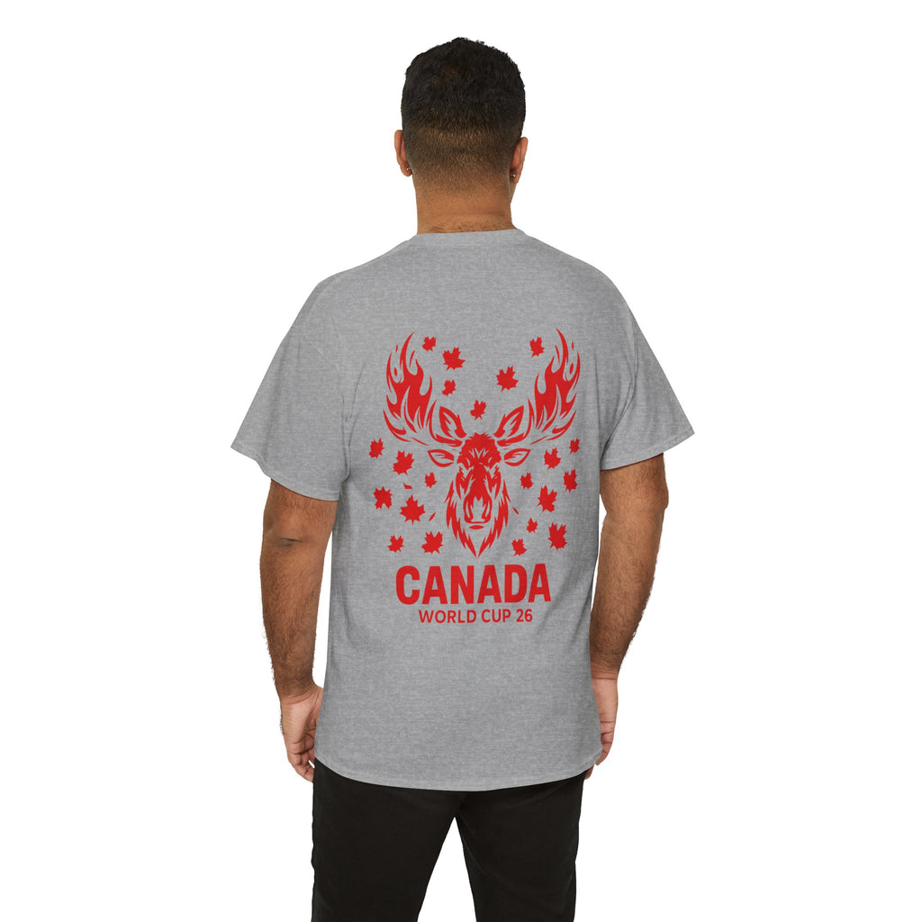 Canada Moose Head Tee | Maple Leaf World Cup 26