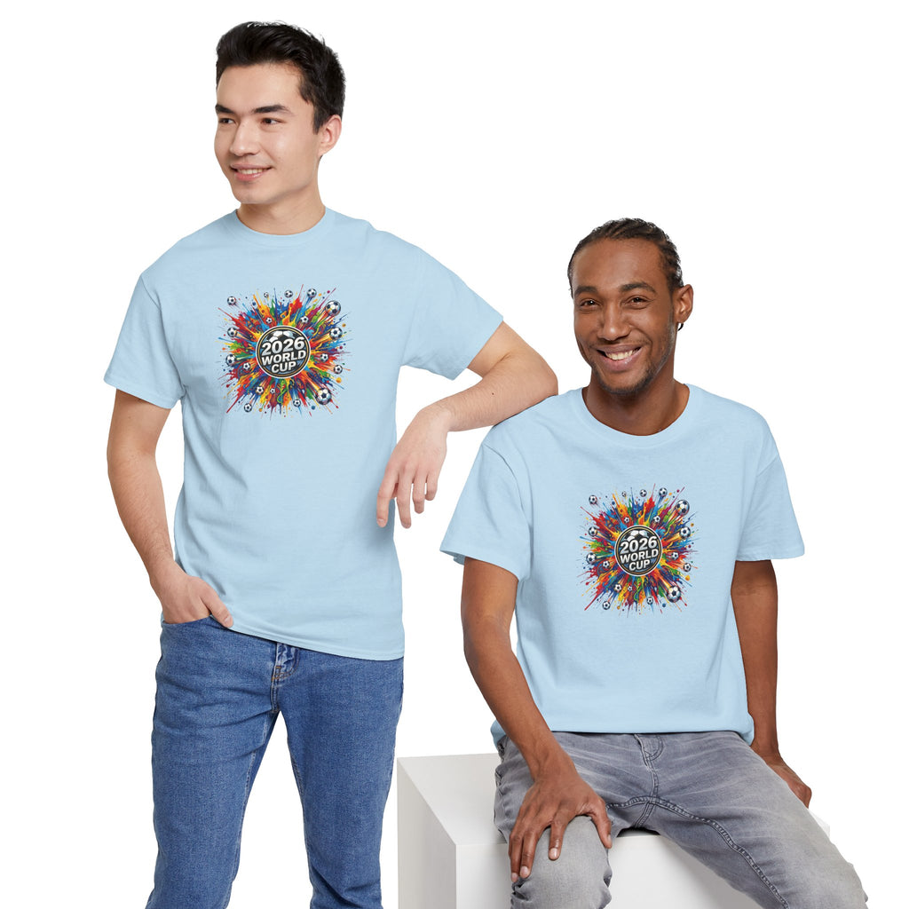 2026 World Cup Soccer Burst Tee | Football Tournament Shirt