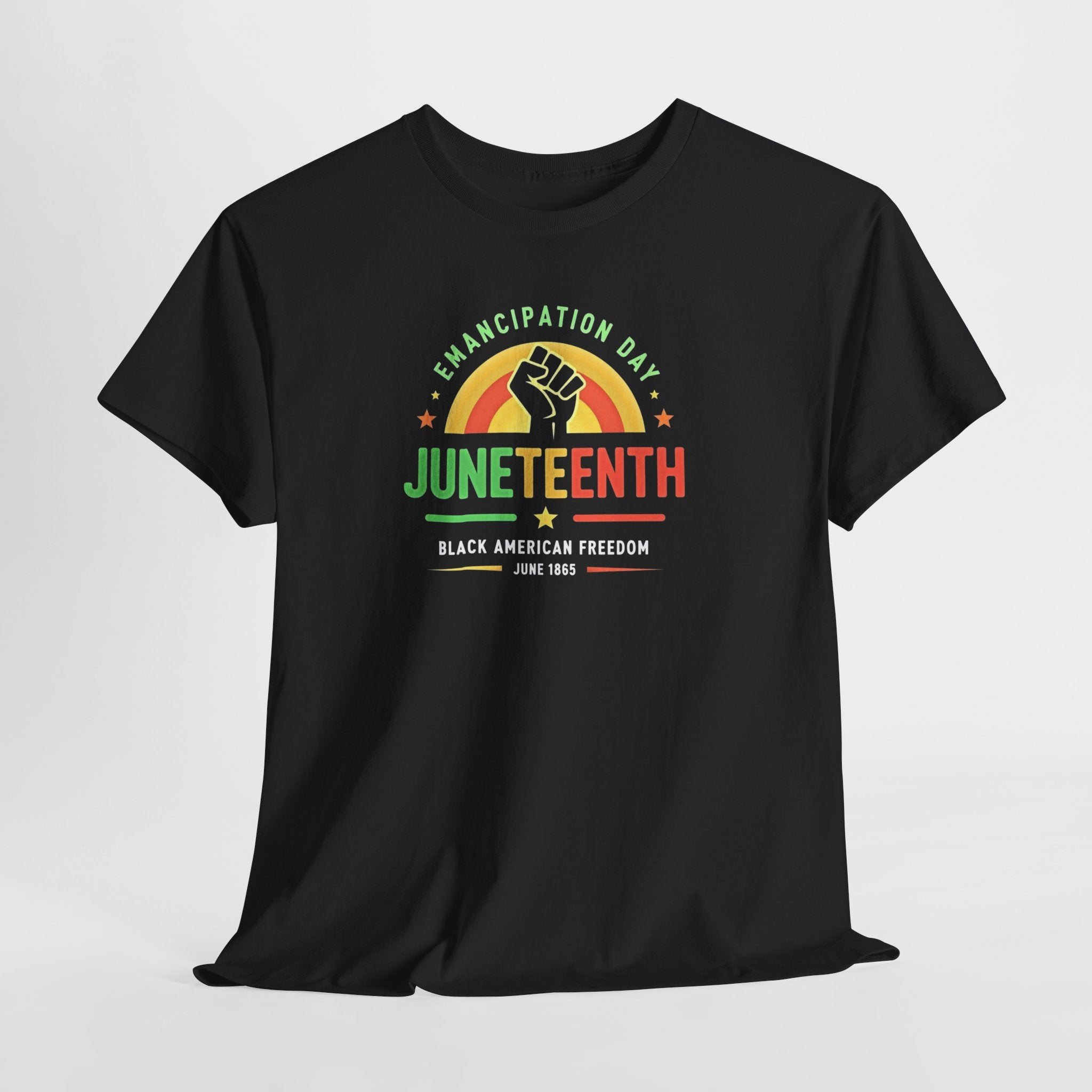 Juneteenth Fist Emancipation Tee | Black American Freedom T-Shirt