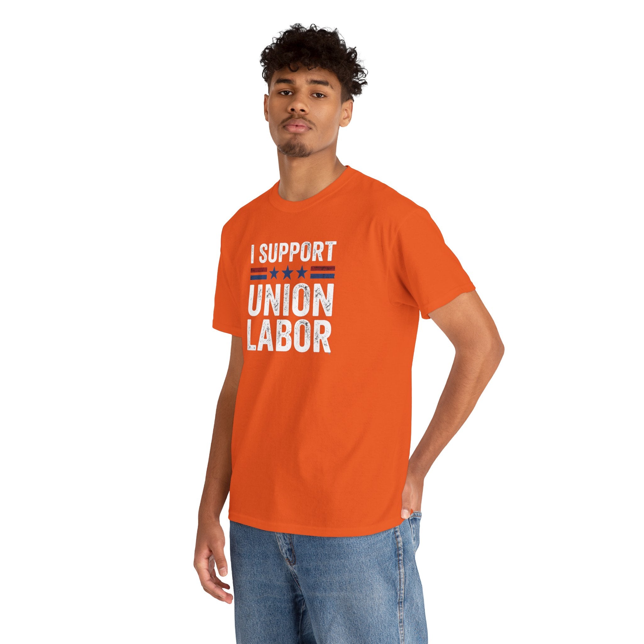 I Support Union Labor T-Shirt | Labor Movement Tee, Worker Pride