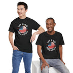 Memorial Day Let's Go Brandon USA Flag Patriotic T-Shirt