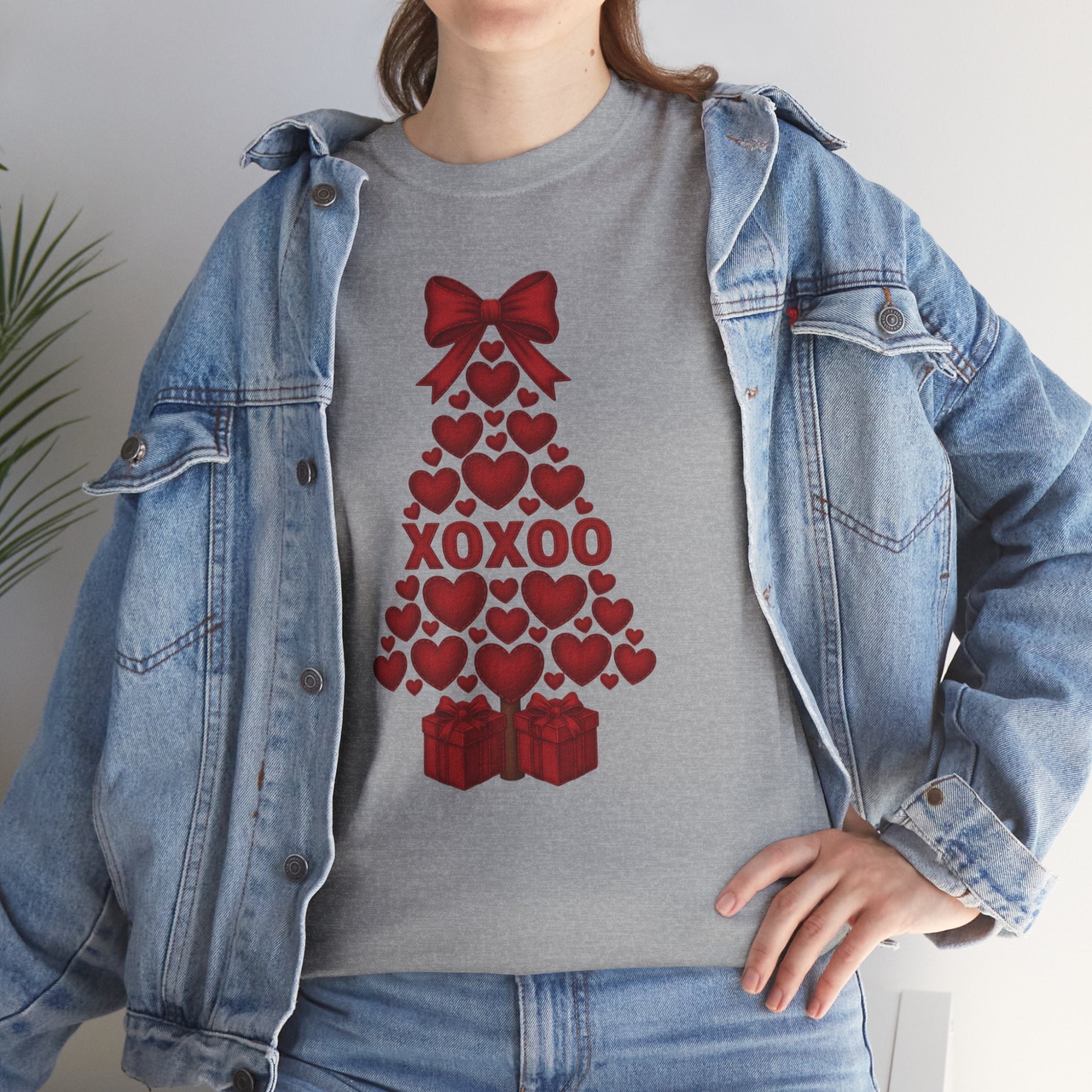 Valentine's Day Love Illustration - Heart Tree XOXO Design