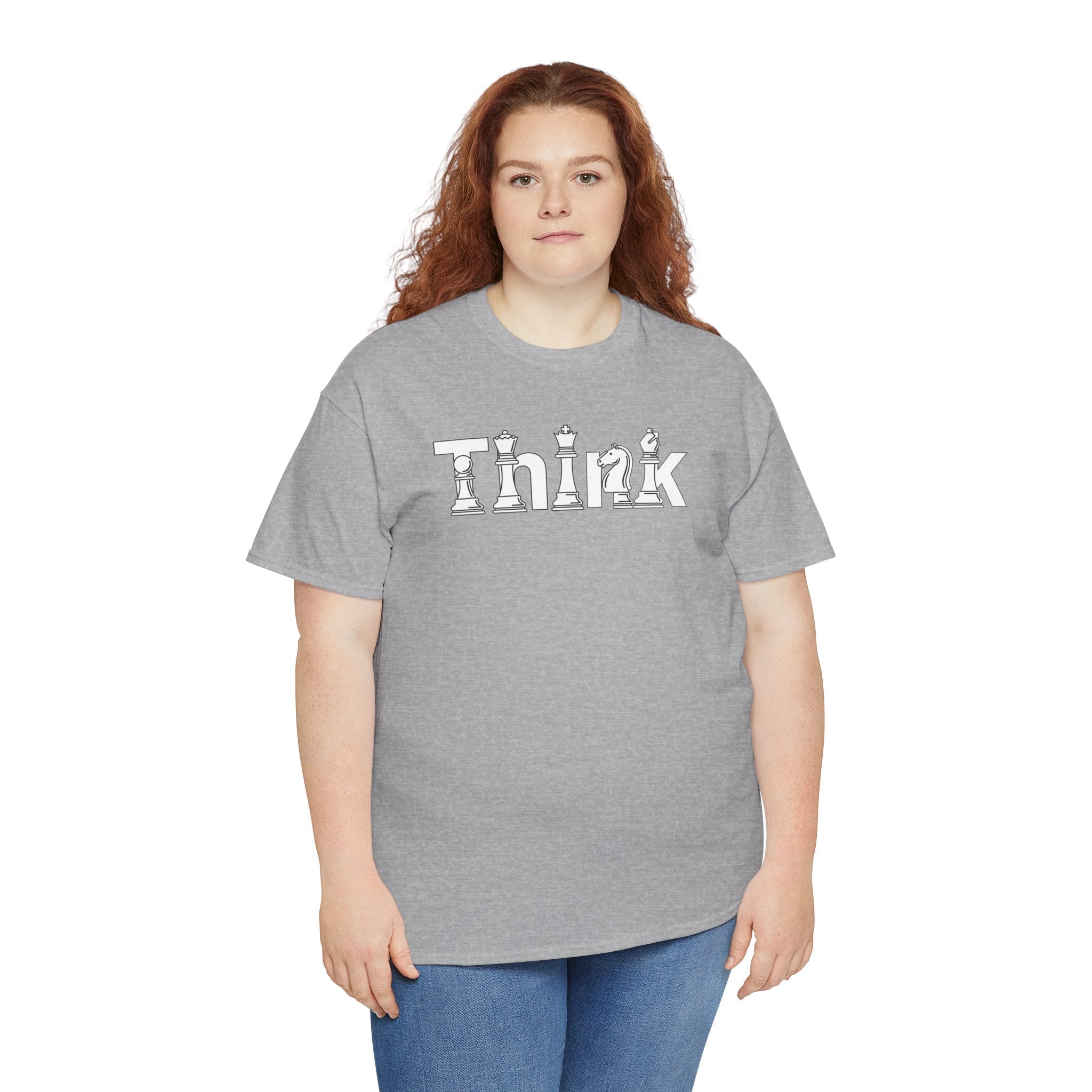 Think Chess T-Shirt | Strategic Mind Chess Typography Graphic Tee