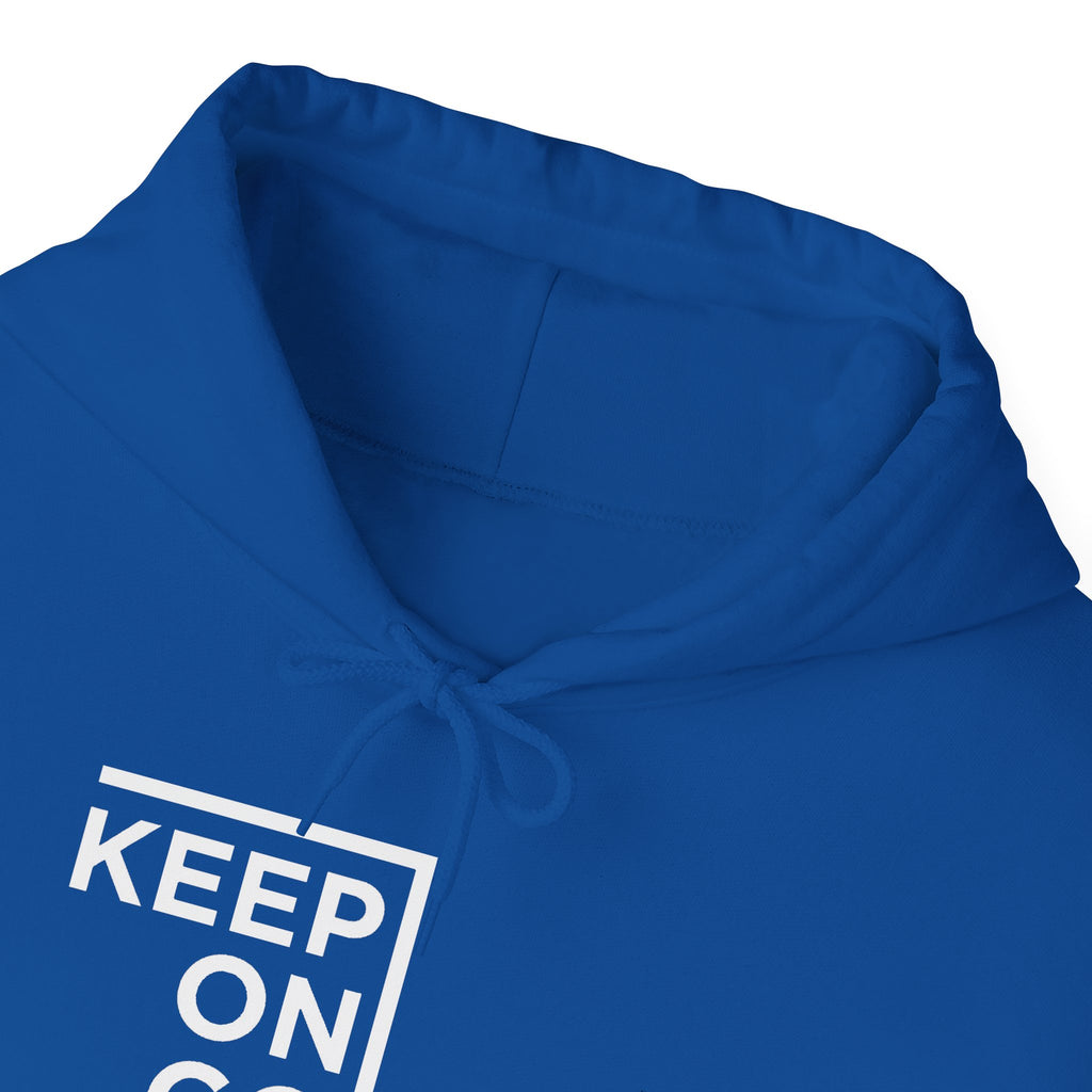 Keep On Going arrow Hoodie | Motivational Typography Sweatshirt